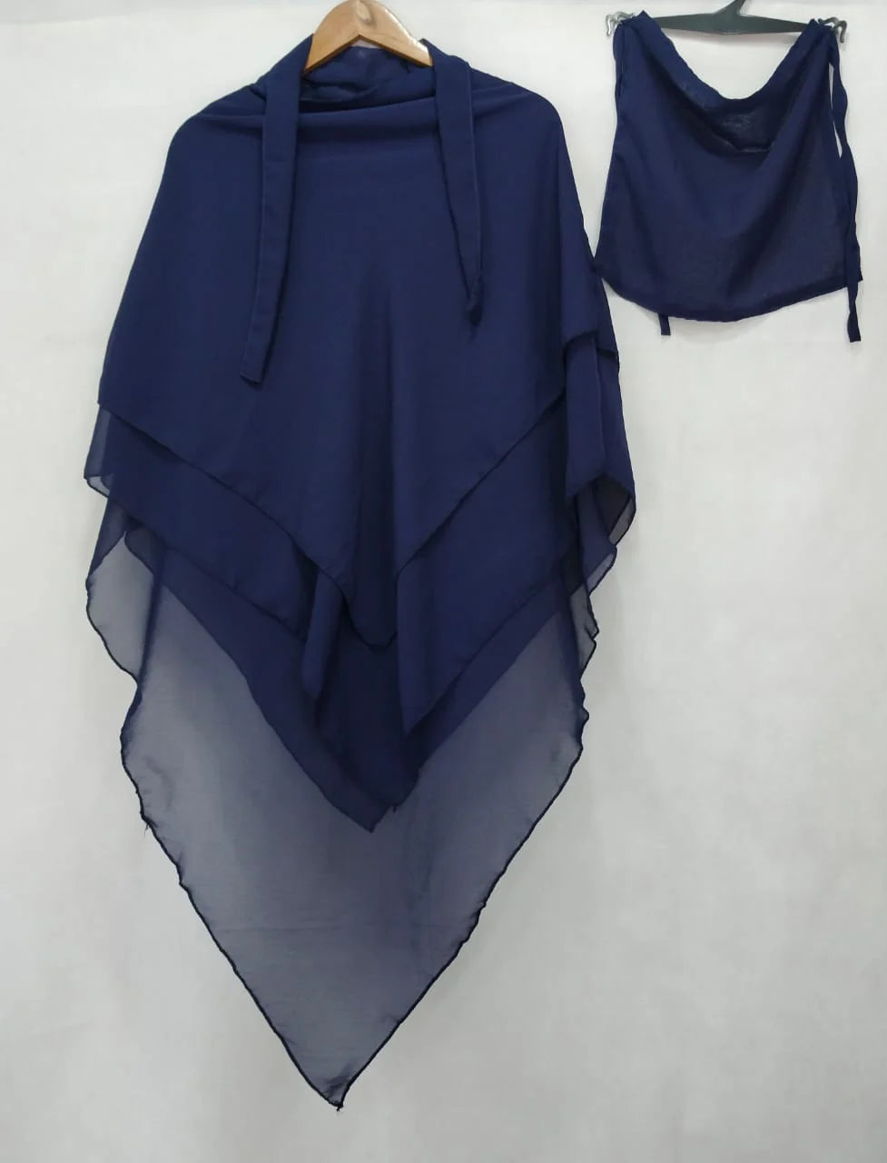 3 LAYER KHIMAR WITH NAQAB